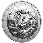 Silver One Hundred Grams 2024 Year of the Dragon: Photo Coin, Canada, Silver One Hundred Grams 2024 Year of the Dragon / thumbnail