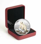 Silver Ounce 2014 Polar Bear: Photo Coin, Canada, Silver Ounce 2014 Polar Bear / thumbnail