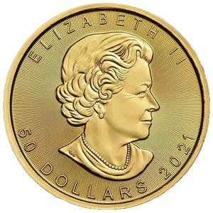 Canada / Gold Ounce 2021 Maple Leaf - obverse photo