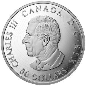 Canada / Silver Five Ounces 2025 Peace Dollar - obverse photo