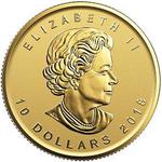 Gold Quarter Ounce 2018 Wolverine: Photo Coin, Canada, Gold Quarter Ounce 2018 Wolverine / thumbnail