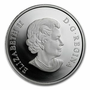Canada / Silver Quarter Ounce 2019 Queen Elizabeth Rose - obverse photo