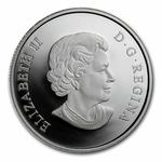 Silver Quarter Ounce 2019 Queen Elizabeth Rose: Photo Coin, Canada, Silver Quarter Ounce 2019 Queen Elizabeth Rose / thumbnail