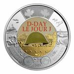 Canada / Two Dollars 2019 D-Day / Coloured Reverse - obverse photo