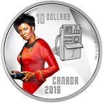 Canada / Silver Half Ounce 2016 Star Trek - Uhura - reverse photo
