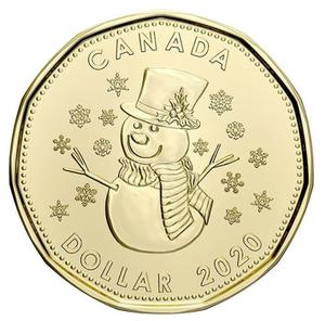 Canada / One Dollar 2020 Holiday - reverse photo