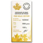 Gold Kilo - Royal Canadian Mint Cast Bar: Photo Coin, Canada, Gold Kilo - Royal Canadian Mint Cast Bar / thumbnail