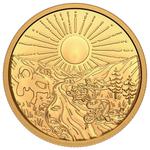 Gold Ounce 2021 Klondike Gold Rush - Panning: Photo Coin, Canada, Gold Ounce 2021 Klondike Gold Rush - Panning / thumbnail