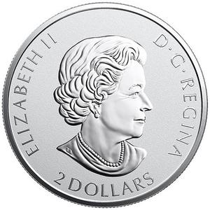 Canada / Silver Three-Quarters Ounce 2020 Woodland Caribou - obverse photo
