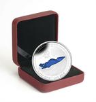 Silver Ounce 2014 Lake Erie: Photo Coin, Canada, Silver Ounce 2014 Lake Erie / thumbnail