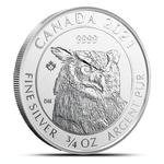Silver Three-Quarters Ounce 2021 Great Horned Owl: Photo Coin, Canada, Silver Three-Quarters Ounce 2021 Great Horned Owl / thumbnail
