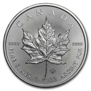 Canada / Silver Ounce 2020 Maple Leaf - reverse photo