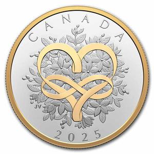 Canada / Silver Ounce 2025 Celebrate Love - reverse photo