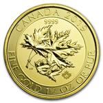 Gold One and a Half Ounces 2019 Megaleaf: Photo Coin, Canada, Gold One and a Half Ounces 2019 Megaleaf / thumbnail