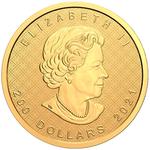 Gold Two Ounces 2021 Maple Leaf: Photo Coin, Canada, Gold Two Ounces 2021 Maple Leaf / thumbnail