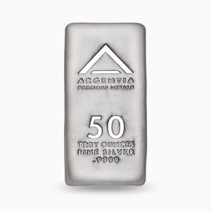 Canada / Silver Fifty Ounces 2022 Argentia Bar - reverse photo