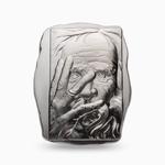 Silver Ten Ounces 2023 Thinking Man: Photo Thinking Man - 10 Ounce Bar, Argentia .9999 Fine Silver / thumbnail
