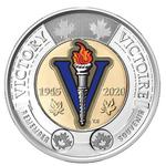 Canada / Two Dollars 2020 WWII Victory - reverse photo