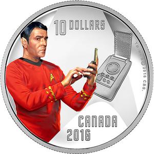 Canada / Silver Half Ounce 2016 Star Trek - Scotty - reverse photo