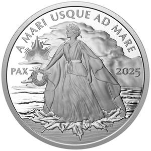 Canada / Silver Ounce 2025 Peace Dollar - reverse photo