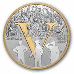 One Dollar 2020 VE Day: Photo Coin, Canada, One Dollar 2020 VE Day / thumbnail