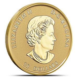 Canada / Gold Quarter Ounce 2022 Woodland Caribou - obverse photo