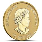 Gold Quarter Ounce 2022 Woodland Caribou: Photo Coin, Canada, Gold Quarter Ounce 2022 Woodland Caribou / thumbnail