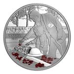 Silver Ounce 2023 Remembrance Day: Photo Coin, Canada, Silver Ounce 2023 Remembrance Day / thumbnail