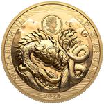 Gold Six Ounces 2024 Year of the Dragon: Photo Coin, Canada, Gold Six Ounces 2024 Year of the Dragon / thumbnail