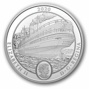 Canada / Silver Two Ounces 2020 SS Keewatin - reverse photo