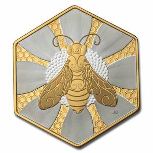Canada / Silver Ounce 2025 Nature's Delight - The Honey Bee - reverse photo