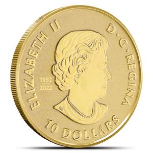 Canada / Gold Quarter Ounce 2023 Lynx - obverse photo