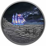 Silver Five Ounces 2022 Ghost Ship: Photo Coin, Canada, Silver Five Ounces 2022 Ghost Ship / thumbnail