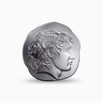 Silver Five Ounces 2023 Alexander the Great: Photo Alexander the Great Style, Herakles - 5 Ounce Round, Argentia .9999 Fine Silver / thumbnail