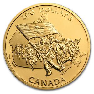 Canada / Gold Half Ounce 1990 - reverse photo