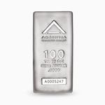 Silver One Hundred Ounces 2022 Argentia Bar: Photo 100 Ounce Bar, Argentia .9999 Fine Silver / thumbnail