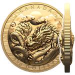 Gold Six Ounces 2024 Year of the Dragon: Photo Coin, Canada, Gold Six Ounces 2024 Year of the Dragon / thumbnail