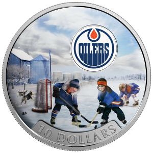 Canada / Silver Half Ounce 2017 Edmonton Oilers - reverse photo