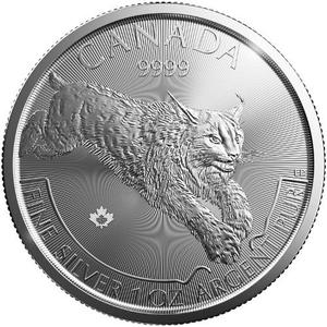 Canada / Silver Ounce 2017 Lynx - reverse photo
