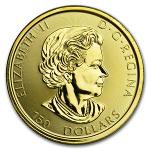 Canada / Gold One and a Half Ounces 2019 Megaleaf - obverse photo