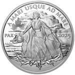 Silver Five Ounces 2025 Peace Dollar: Photo Coin, Canada, Silver Five Ounces 2025 Peace Dollar / thumbnail