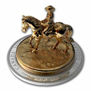 Canada / Silver Ten Ounces 2020 Musical Ride - obverse photo