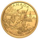 Two Hundred Dollars Gold 2020 New France: Photo Coin, Canada, Two Hundred Dollars Gold 2020 New France / thumbnail