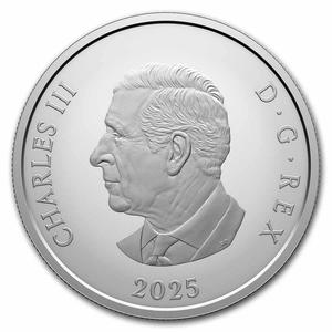 Canada / Silver Ounce 2025 Williamson Diamond Brooch - obverse photo