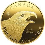 Gold Five Ounces 2019 Golden Eagle: Photo Coin, Canada, Gold  Five Ounces 2019 Golden Eagle / thumbnail