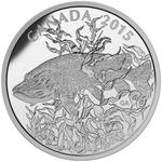 Silver Ounce 2015 Northern Pike: Photo Coin, Canada, Silver Ounce 2015 Northern Pike / thumbnail