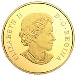 One Hundred Dollars Gold 2018 Tecumseh: Photo Coin, Canada, One Hundred Dollars Gold 2018 Tecumseh / thumbnail