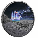 Silver Five Ounces 2022 Ghost Ship: Photo Coin, Canada, Silver Five Ounces 2022 Ghost Ship / thumbnail