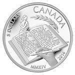 Five Dollars 2014 Alice Munro: Photo Coin, Canada, Five Dollars 2014 Alice Munro / thumbnail
