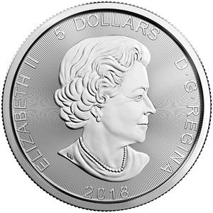Canada / Silver Ounce 2018 Wolf - obverse photo